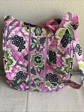 Vera Bradley Mailbag crossbody in "Priscilla Pink"